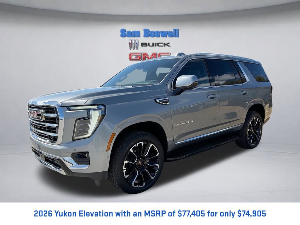 New 2026 GMC Yukon Elevation