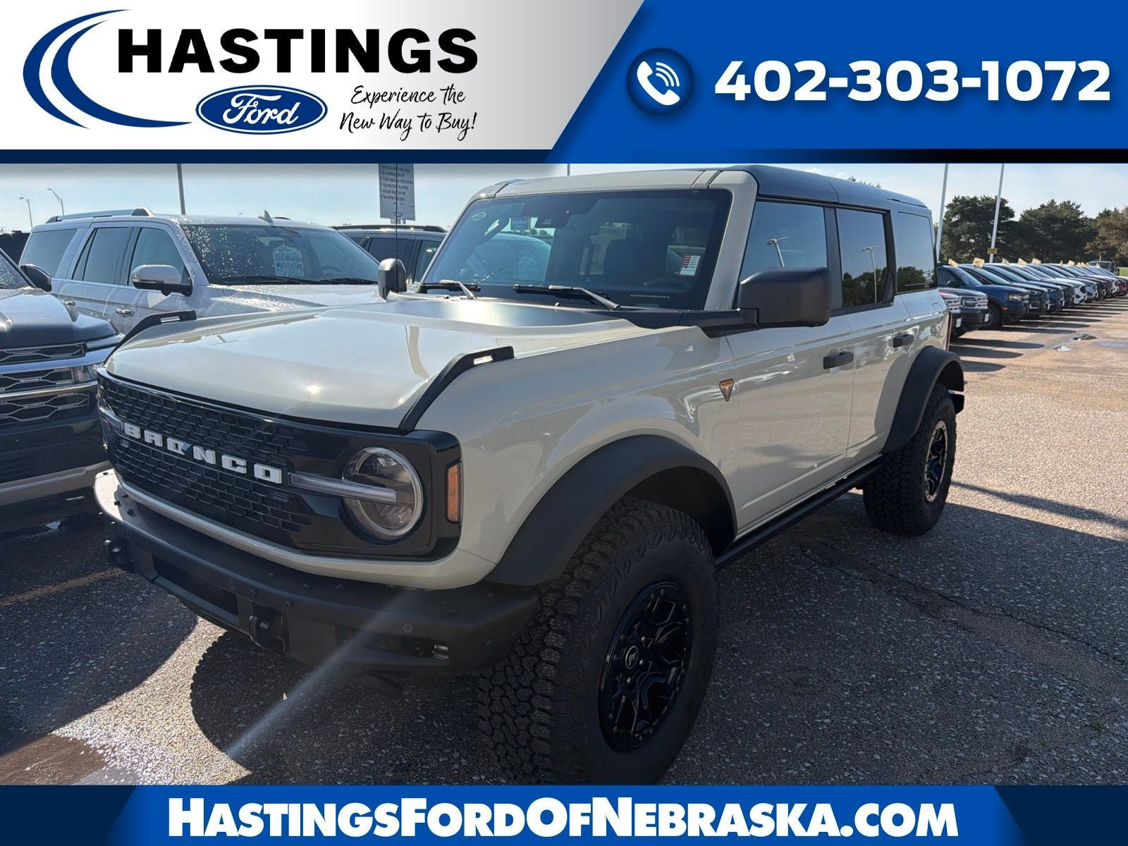 New 2026 Ford Bronco Badlands w/ Wildtrak Package
