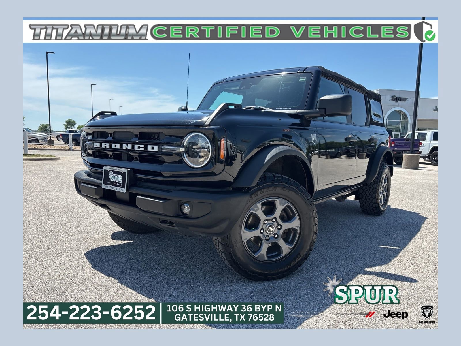 Used 2022 Ford Bronco Big Bend AWD/4WD image 1