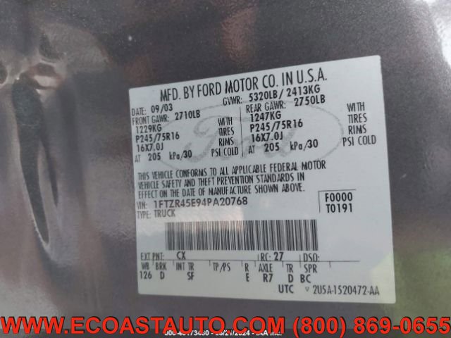 Used 2004 Ford Ranger Edge image 19