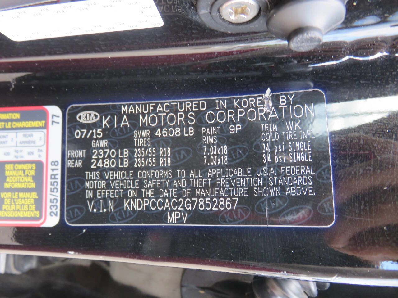 Used 2016 Kia Sportage EX w/ EX Premium Package image 40