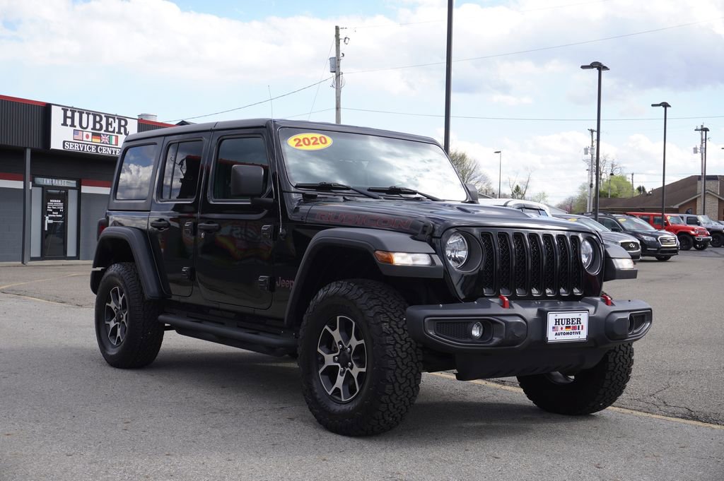 Used 2020 Jeep Wrangler Unlimited Rubicon w/ Cold Weather Group AWD/4WD image 9