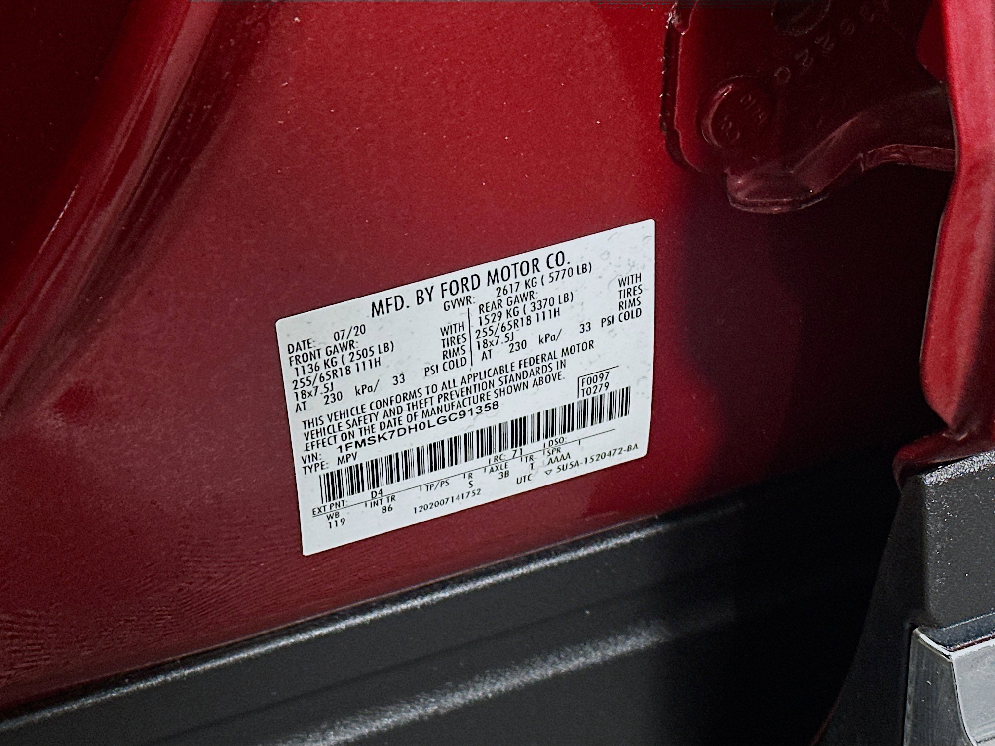 Used 2020 Ford Explorer XLT RWD image 12
