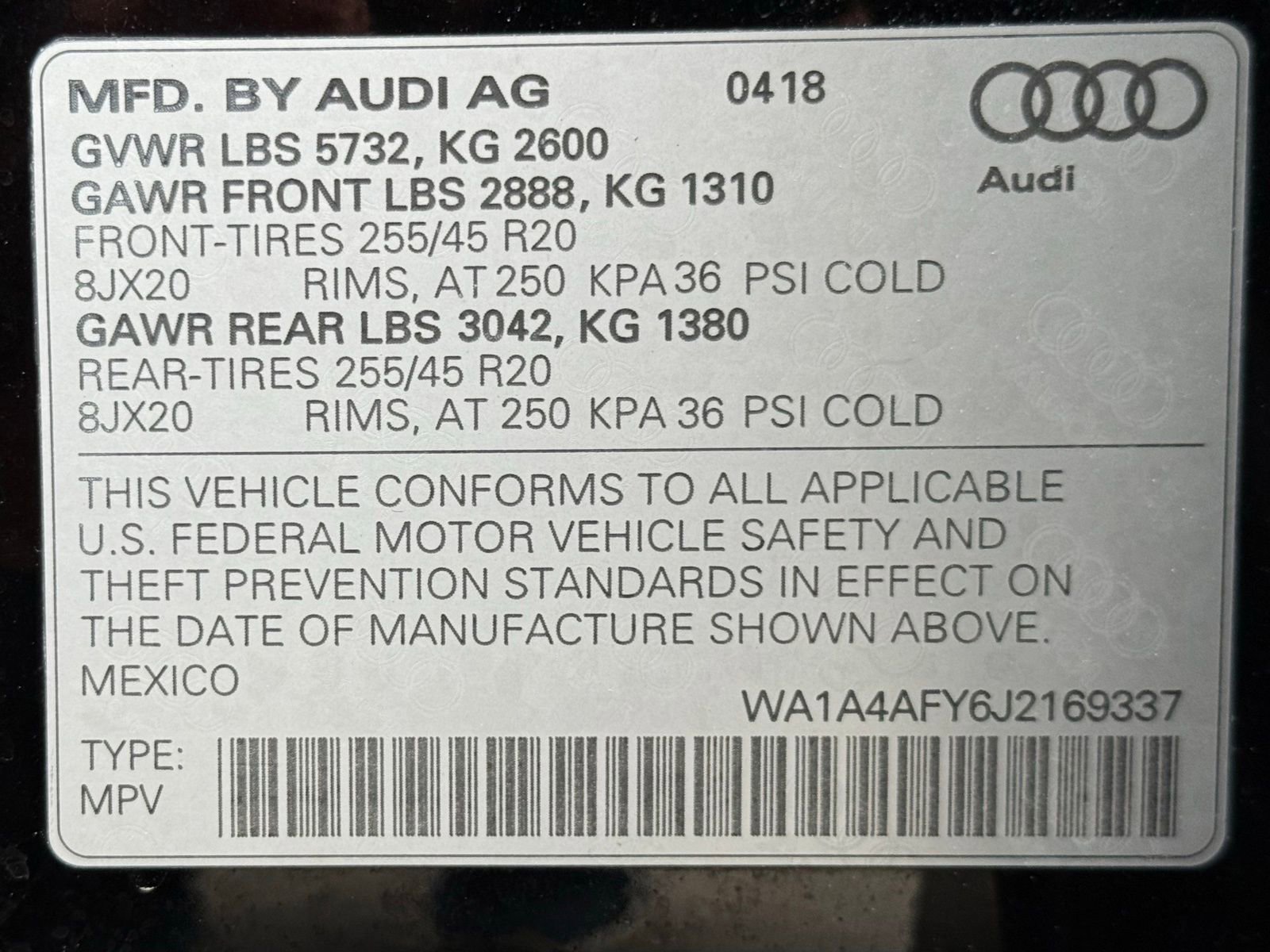 Used 2018 Audi SQ5 Premium Plus w/ Navigation Package AWD/4WD image 66