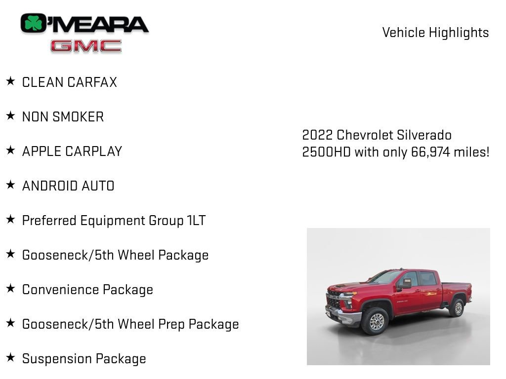 Used 2022 Chevrolet Silverado 2500 LT w/ Convenience Package image 8