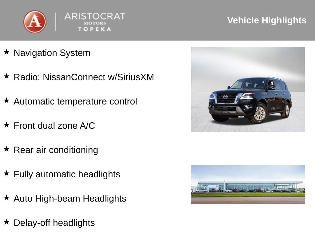 Used 2024 Nissan Armada SV w/ Cargo Package AWD/4WD image 2