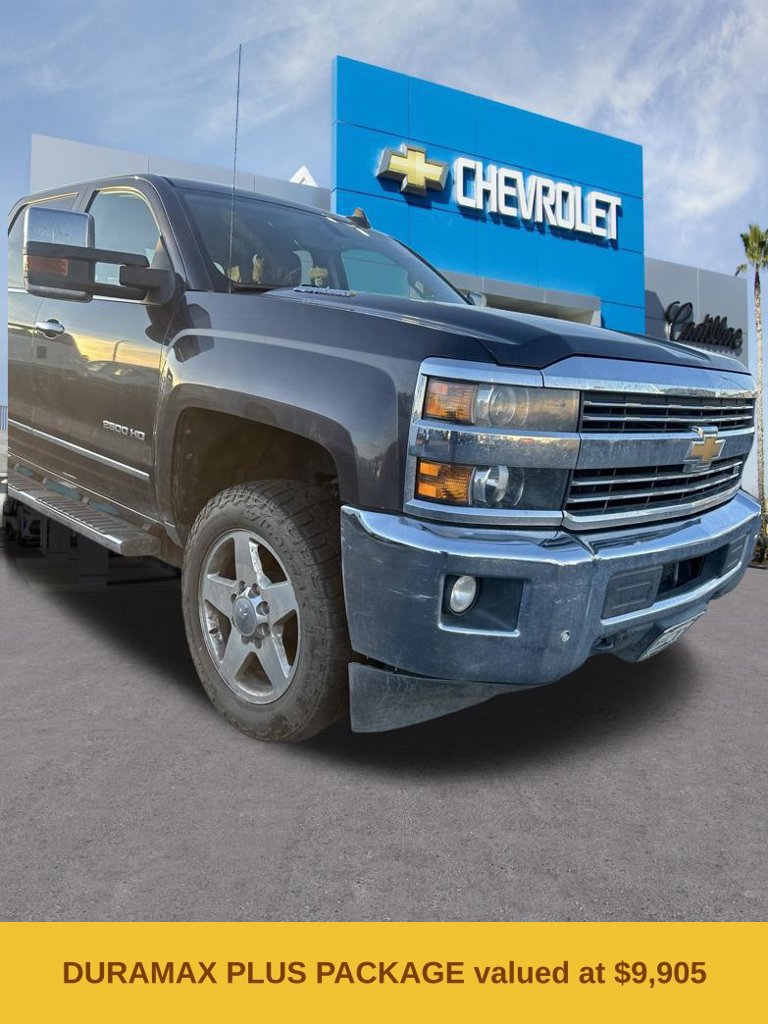 Used 2015 Chevrolet Silverado 2500 LTZ w/ Duramax Plus Package AWD/4WD image 3