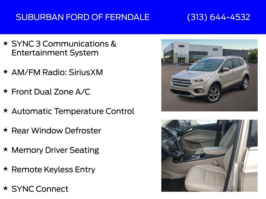 Used 2018 Ford Escape Titanium w/ Ford Safe & Smart Package image 9