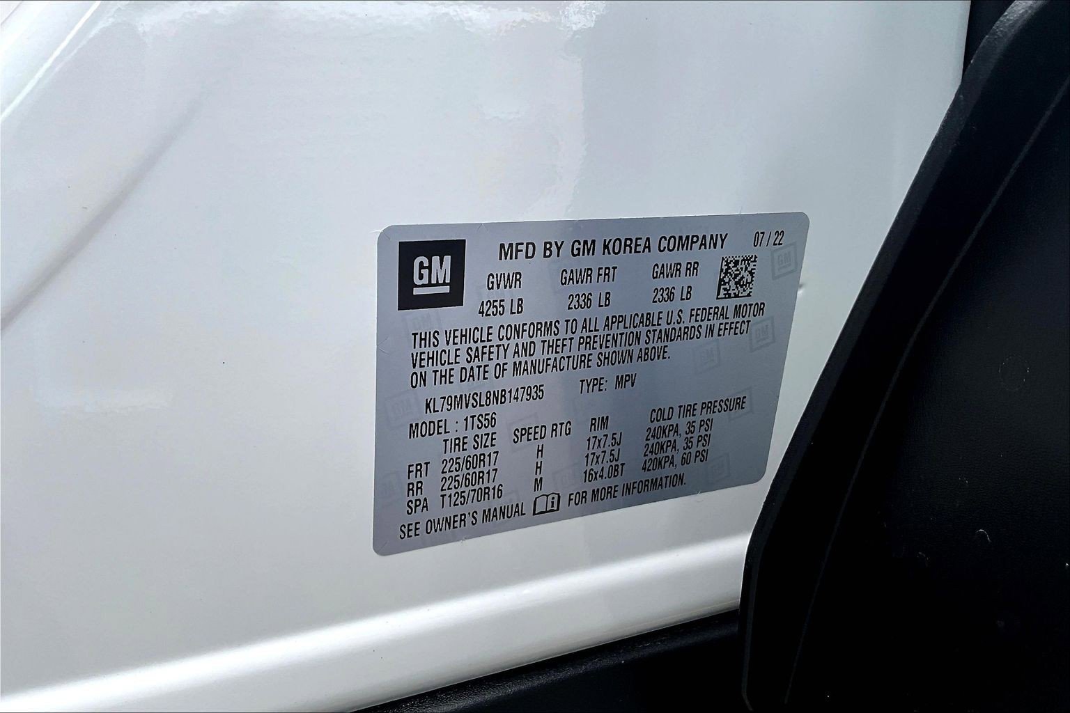 Used 2022 Chevrolet TrailBlazer ACTIV w/ Sun and Liftgate Package FWD image 35