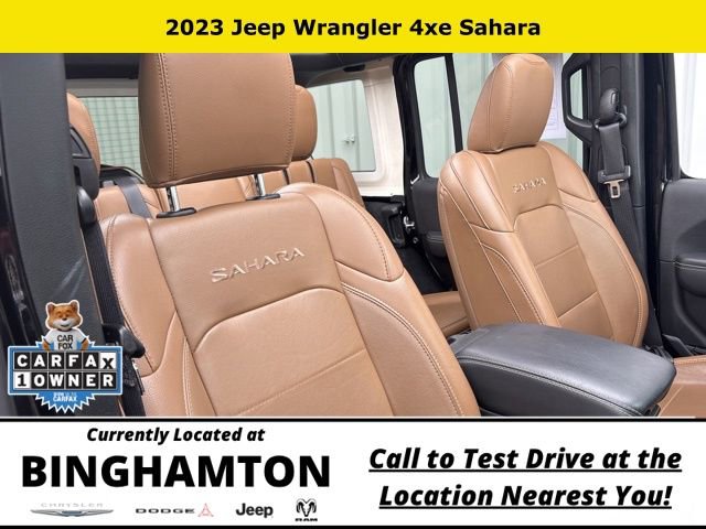 Used 2023 Jeep Wrangler Unlimited Sahara w/ Cold Weather Group AWD/4WD image 23