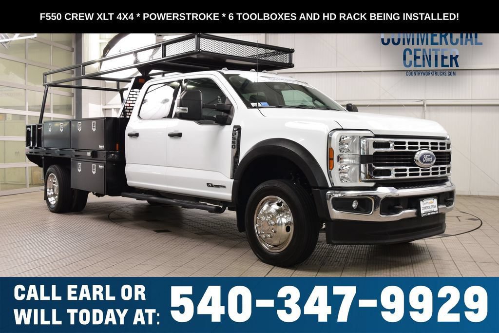 Used 2024 Ford F550 4x4 Crew Cab Super Duty w/ XLT Value Package image 1
