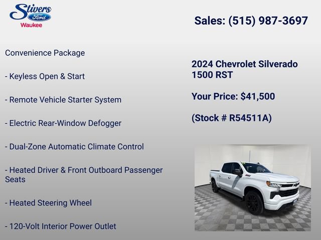 Used 2024 Chevrolet Silverado 1500 RST AWD/4WD image 34