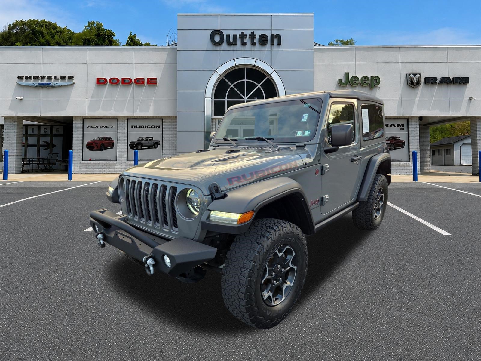 Certified 2023 Jeep Wrangler Rubicon w/ Steel Bumper Group AWD/4WD image 8