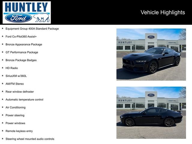 Used 2024 Ford Mustang GT Premium w/ GT Performance Package image 2