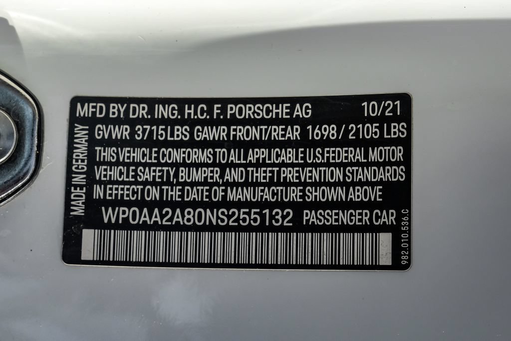 Used 2022 Porsche 718 Cayman RWD image 65