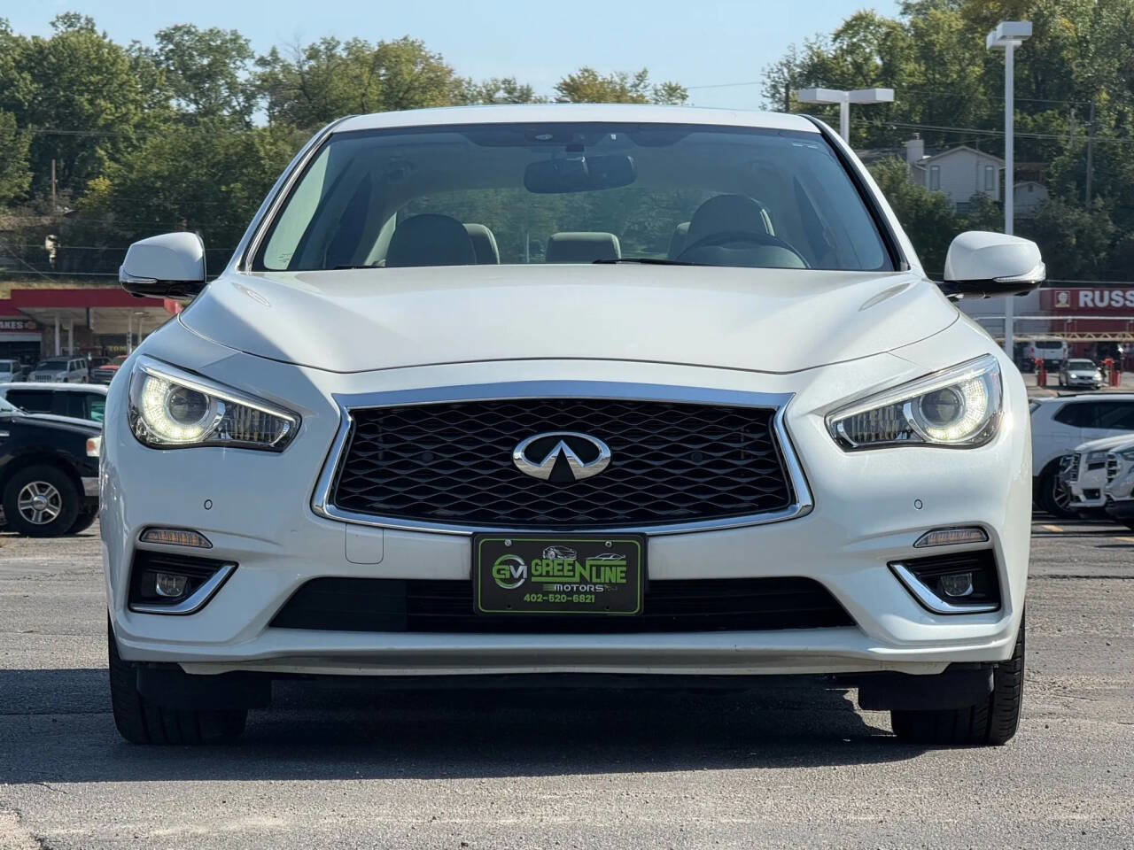 Used 2021 INFINITI Q50 Luxe w/ Cargo Package image 2