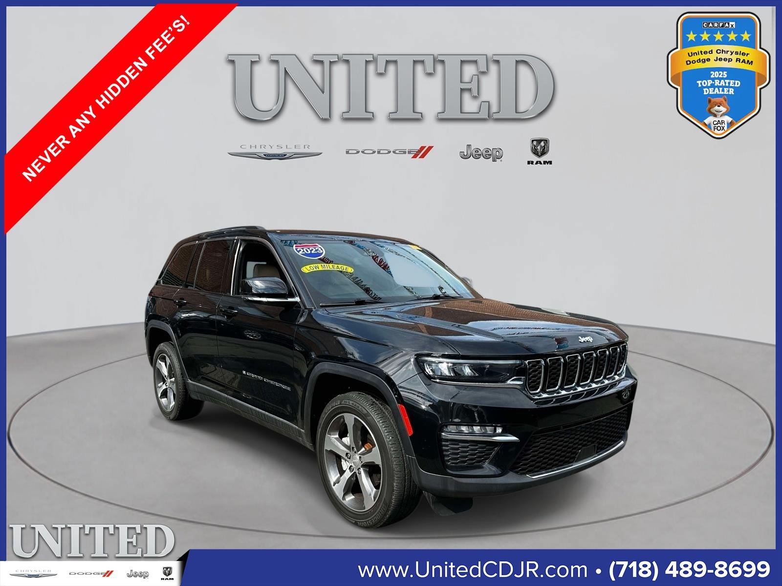 Used 2023 Jeep Grand Cherokee Limited AWD/4WD image 1