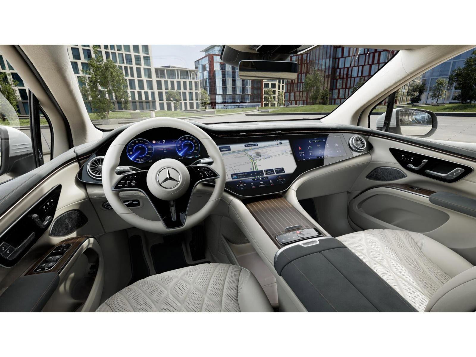 New 2026 Mercedes-Benz EQS 400 4MATIC SUV image 3