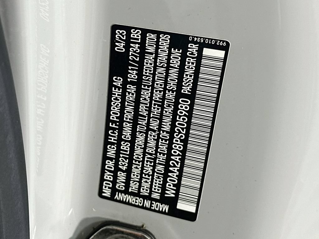 Certified 2023 Porsche 911 Carrera T RWD image 34