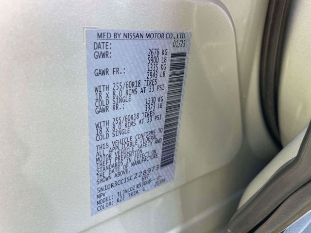 Used 2025 Nissan Pathfinder SL AWD/4WD image 34