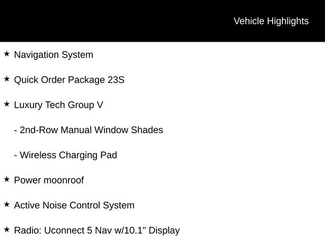 Used 2023 Jeep Grand Cherokee Summit w/ Luxury Tech Group V image 11