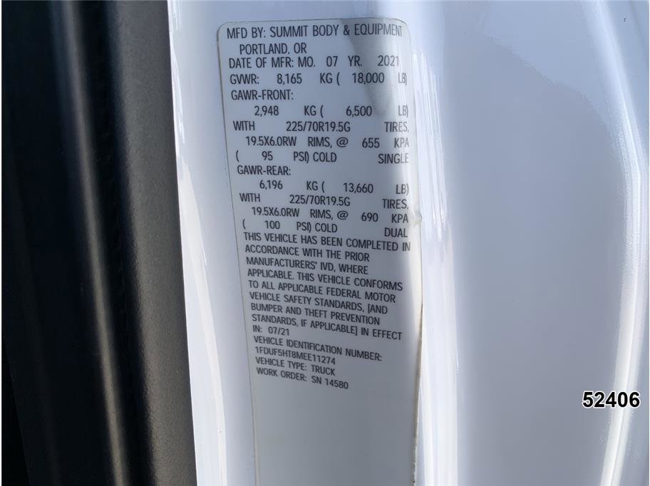 Used 2021 Ford F550 Regular Cab AWD/4WD image 17