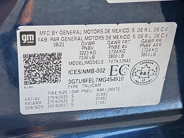 Used 2021 GMC Sierra 1500 Denali w/ Driver Alert Package II image 37