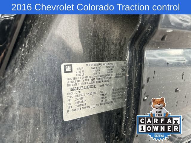 Used 2016 Chevrolet Colorado Z71 w/ Z71 Midnight Edition image 19