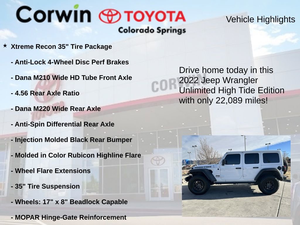 Used 2022 Jeep Wrangler Unlimited Sport image 7