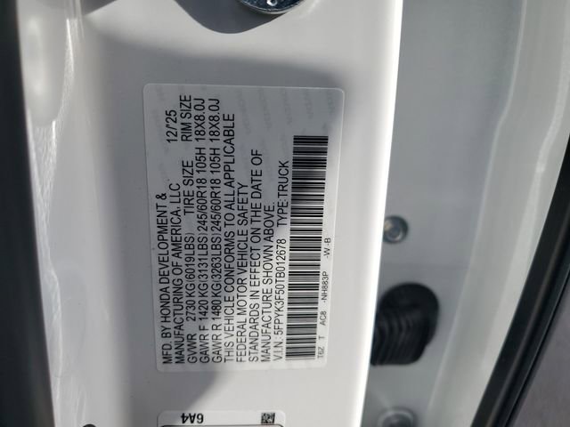 New 2026 Honda Ridgeline RTL image 41