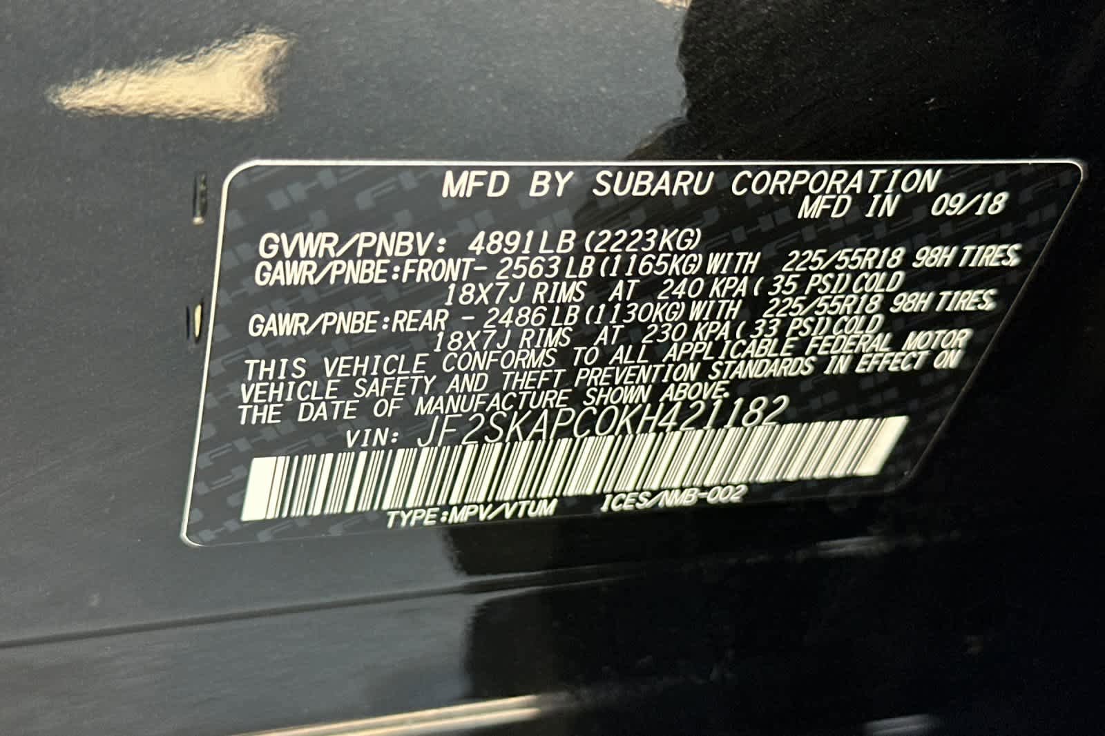 Used 2019 Subaru Forester Sport w/ Popular Package #2 AWD/4WD image 28