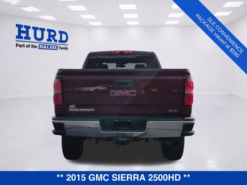 Used 2015 GMC Sierra 2500 SLE w/ SLE Preferred Package AWD/4WD image 6