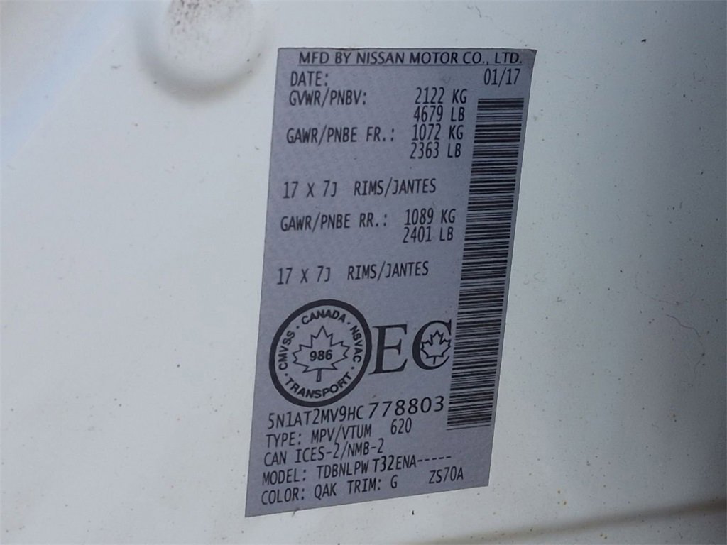 Used 2017 Nissan Rogue S image 31