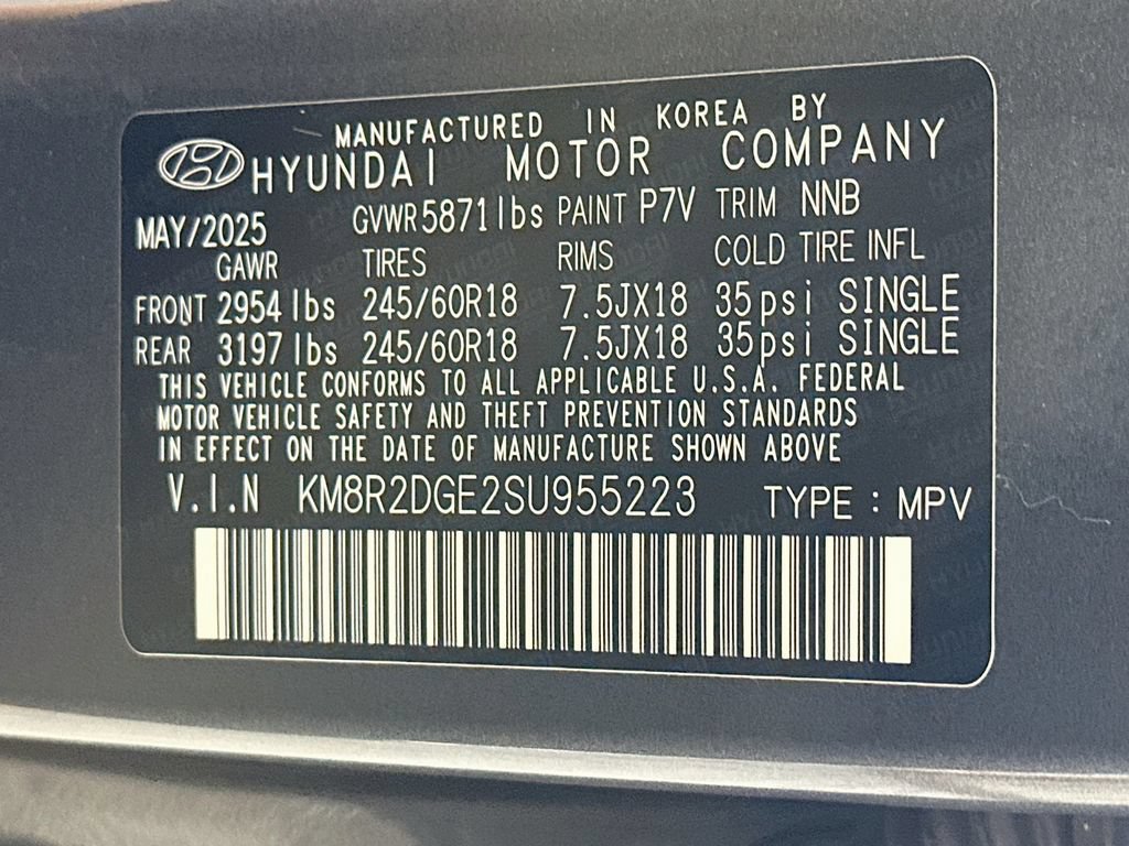 Used 2025 Hyundai Palisade SEL AWD/4WD image 16