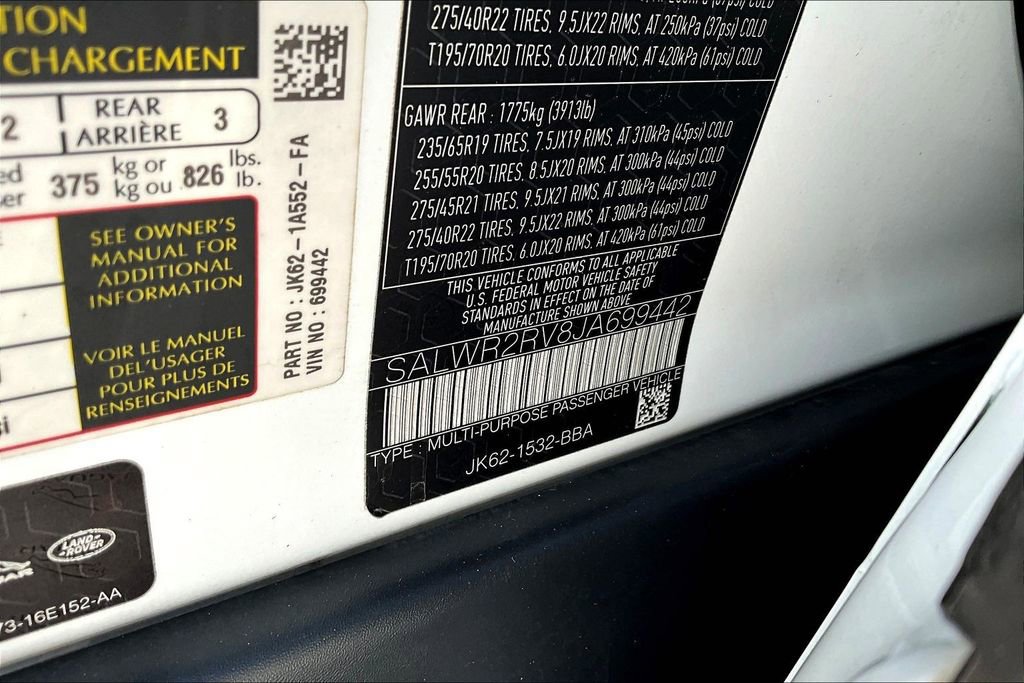 Used 2018 Land Rover Range Rover Sport HSE image 20