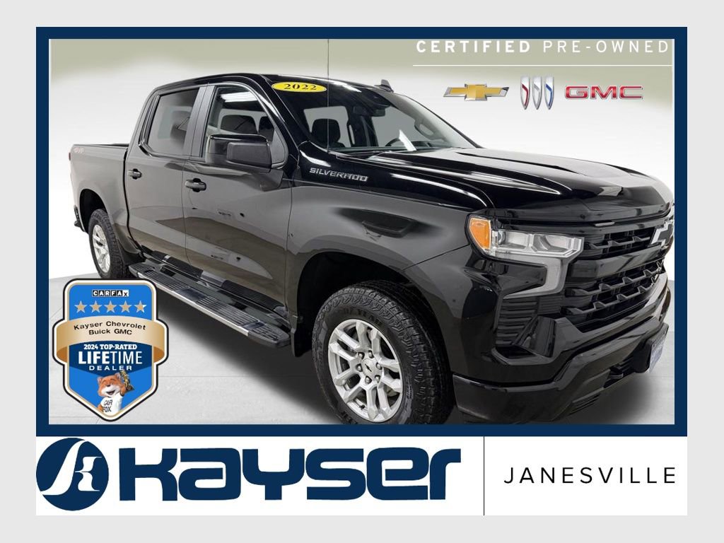 Certified 2022 Chevrolet Silverado 1500 RST w/ Protection Package image 1