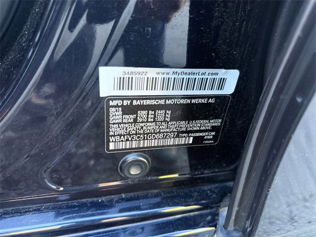 Used 2016 BMW 535d xDrive image 37