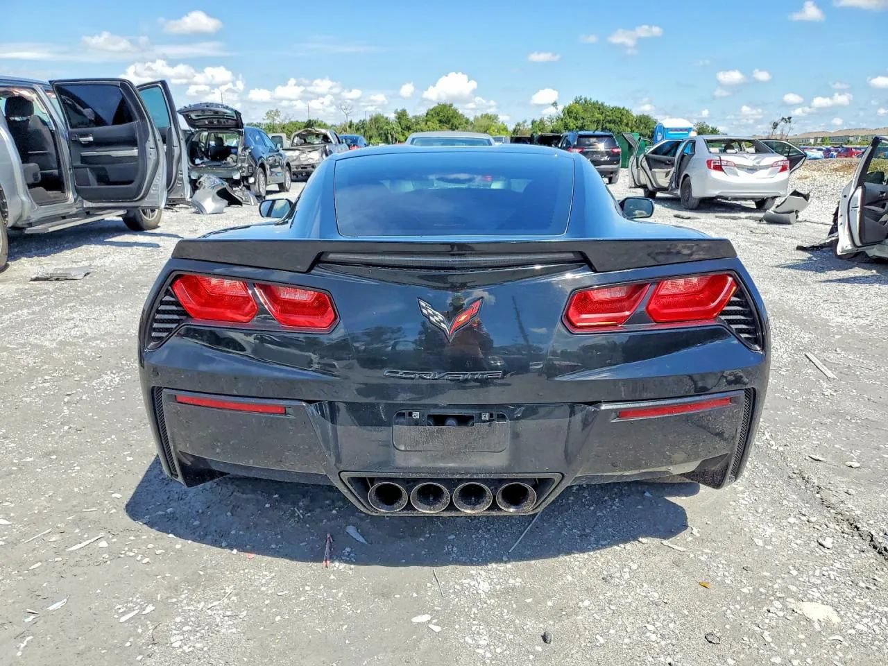 Used 2019 Chevrolet Corvette Stingray Coupe w/ Carbon Flash Badge Package RWD image 6