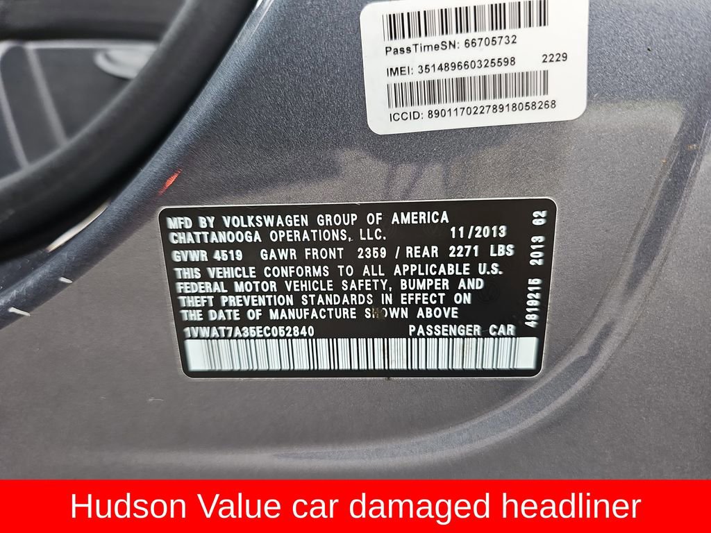 Used 2014 Volkswagen Passat 1.8T S FWD image 33