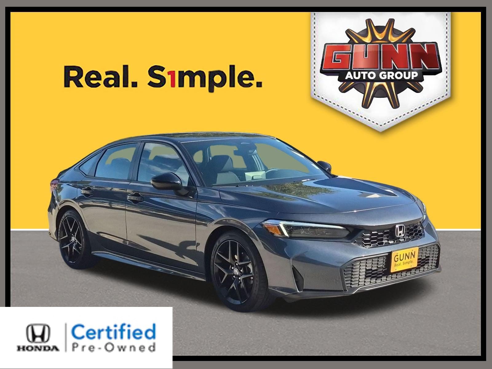 Certified 2026 Honda Civic Sport image 1