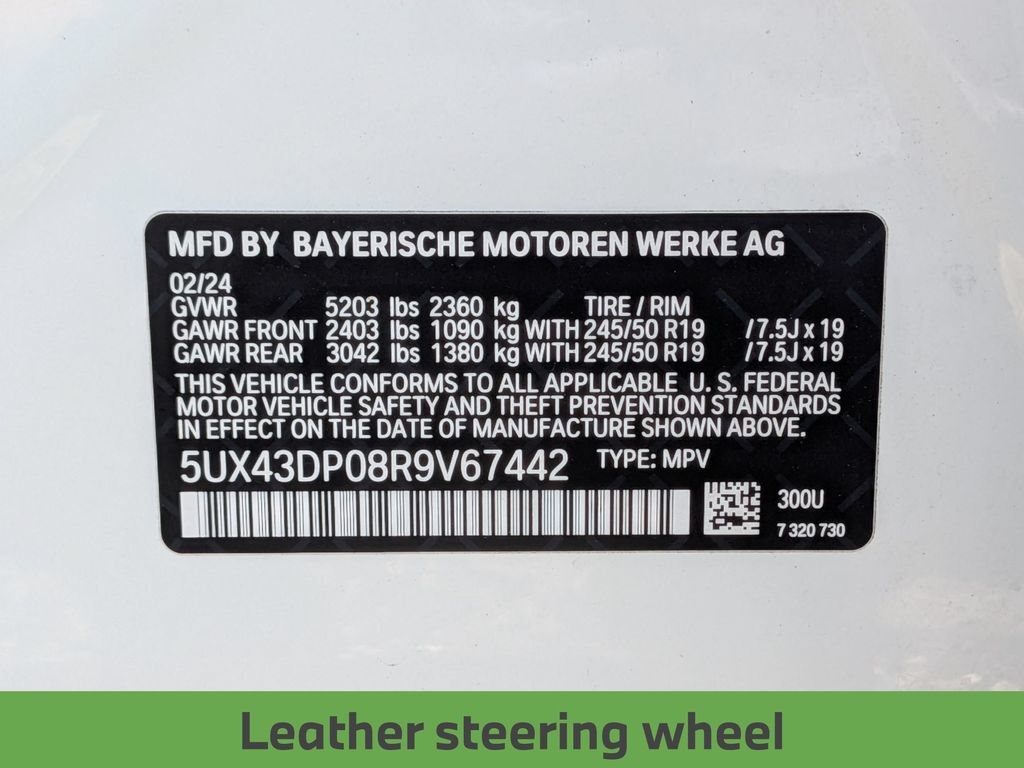 Used 2024 BMW X3 sDrive30i w/ Convenience Package RWD image 31