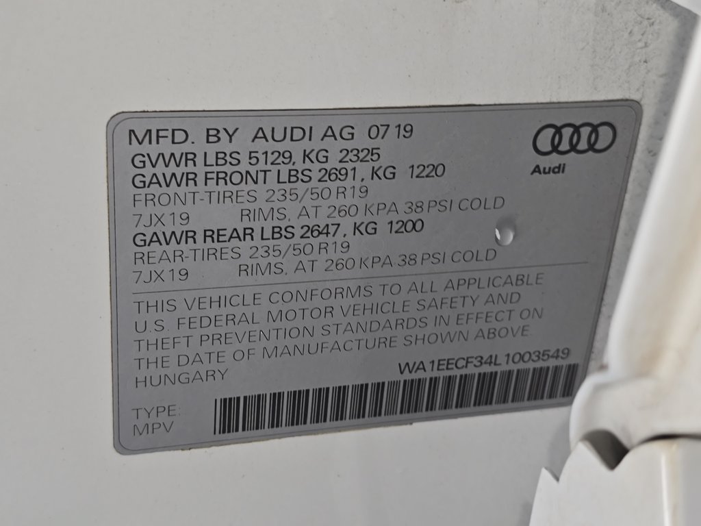 Used 2020 Audi Q3 2.0T Premium Plus w/ Premium Plus Package AWD/4WD image 33