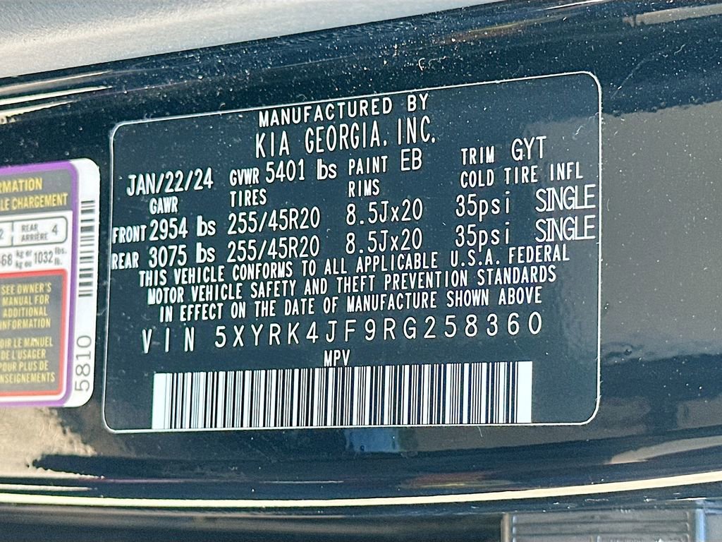 Certified 2024 Kia Sorento SX image 33