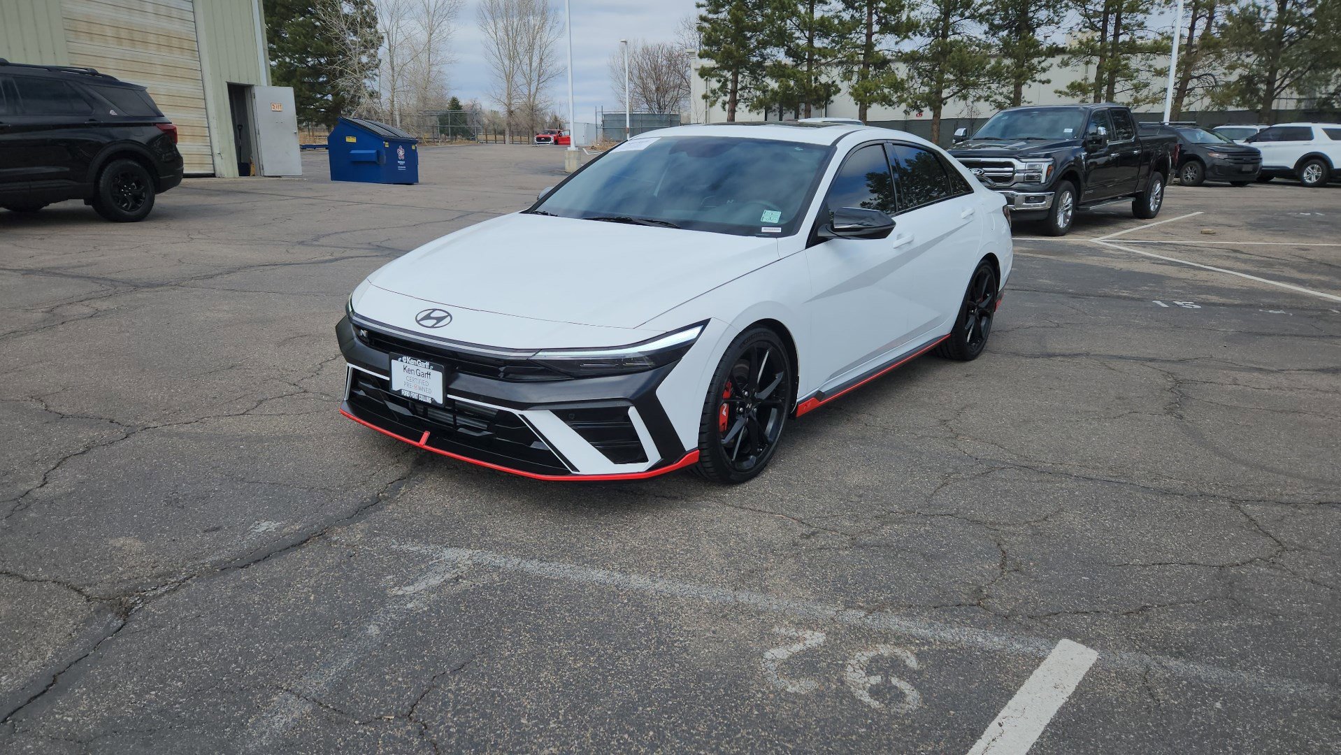 Used 2025 Hyundai Elantra N Base image 2