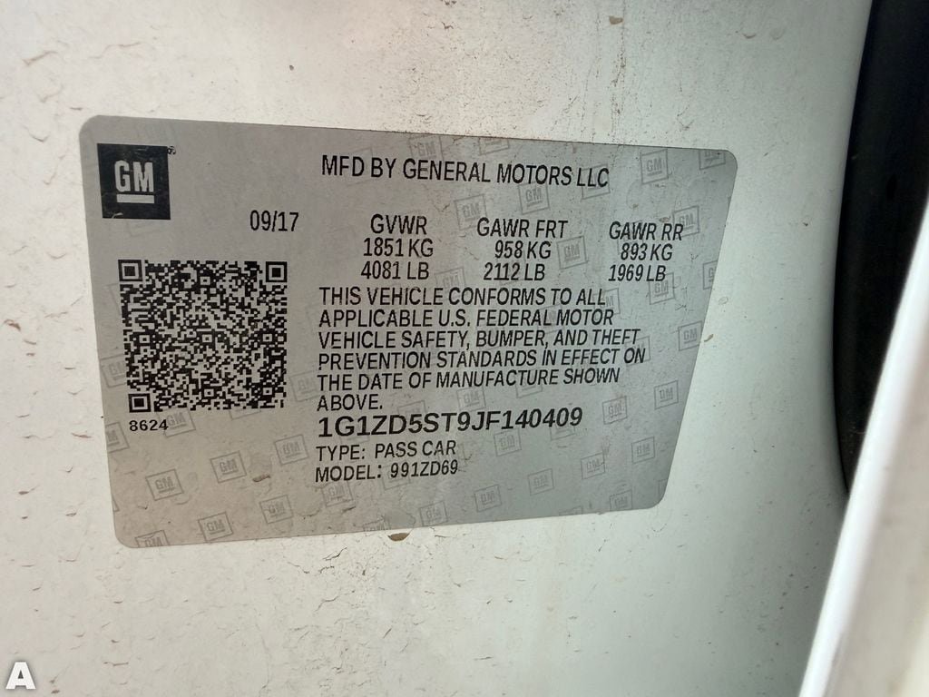 Used 2018 Chevrolet Malibu LT FWD image 9