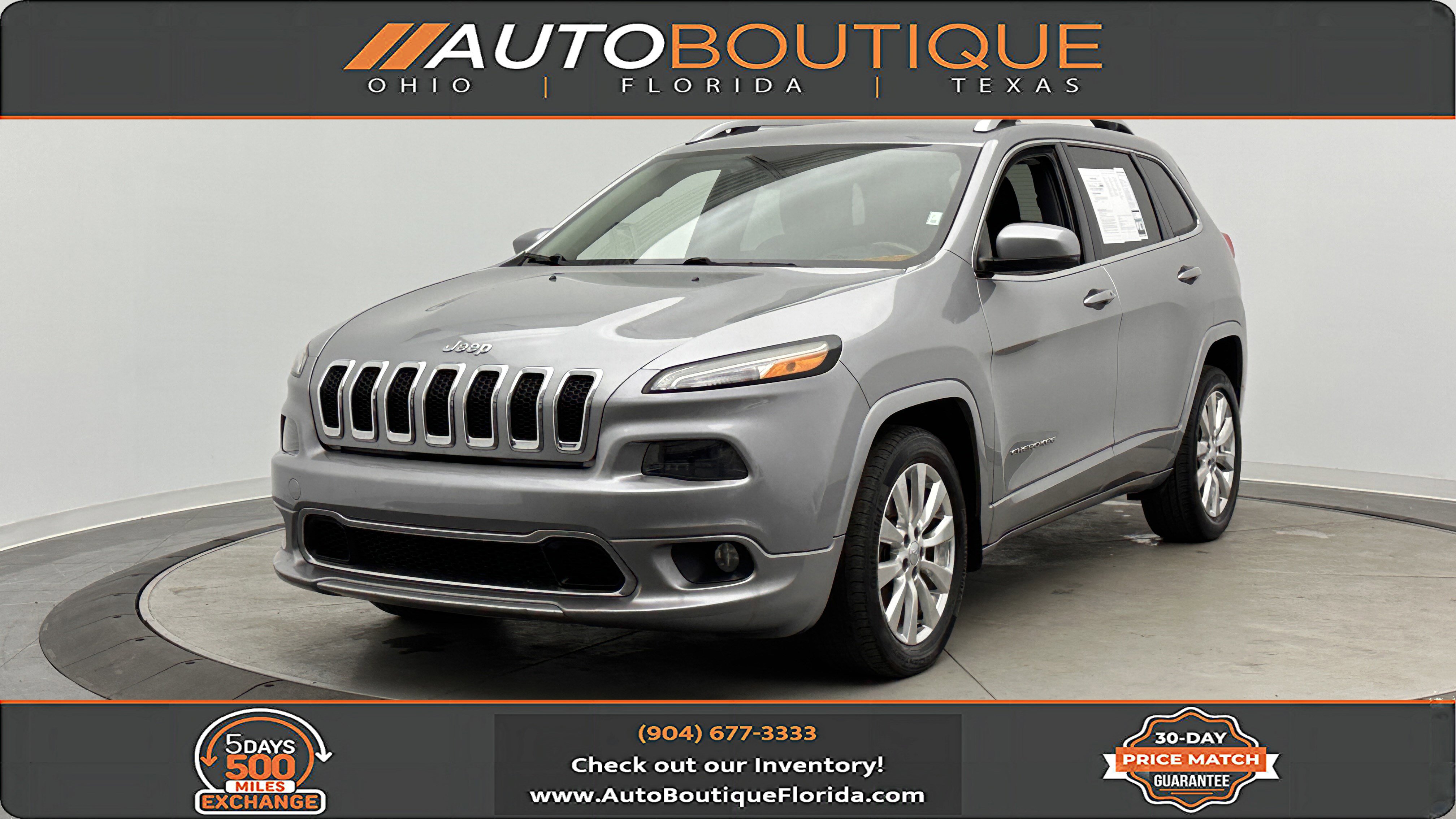Used 2016 Jeep Cherokee Overland