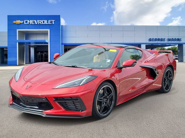 Certified 2024 Chevrolet Corvette Stingray Preferred Cpe w/ Z51 Performance Package RWD image 2