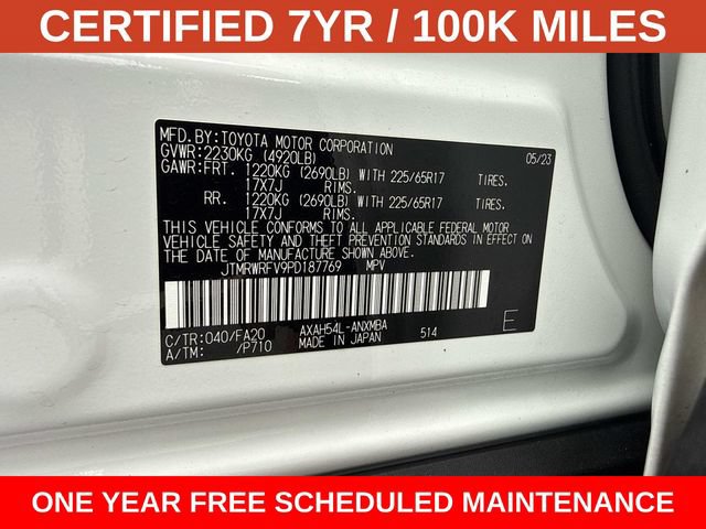 Used 2023 Toyota RAV4 XLE w/ Convenience Package AWD/4WD image 30