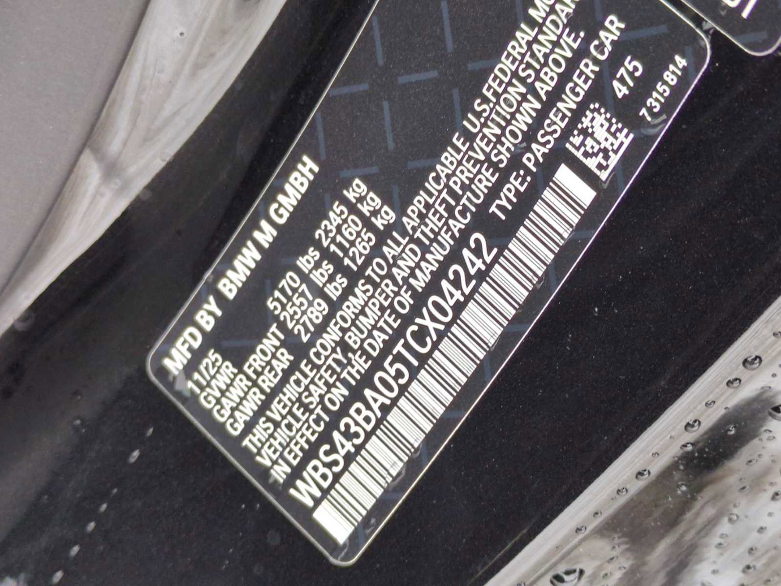 New 2026 BMW M4 xDrive Competition w/ Parking Assistance Package image 34