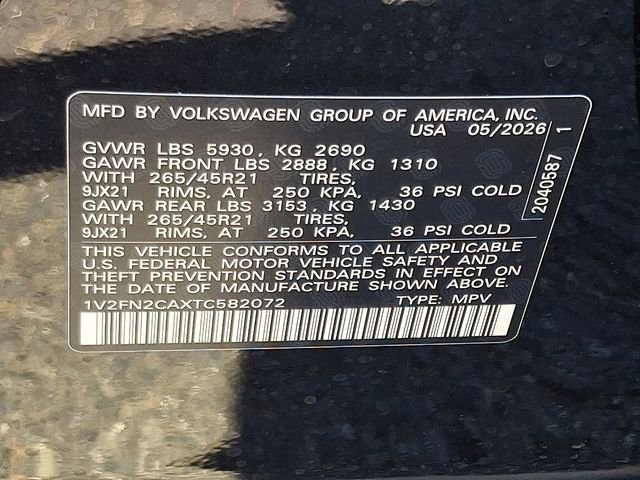 New 2026 Volkswagen Atlas SEL Premium R-Line AWD/4WD image 11